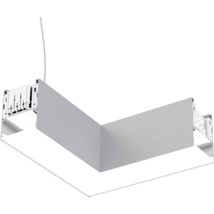 The Light Group SLC LED-hoekmodule Click L, AC, aansluiting rechts, wit, Feed