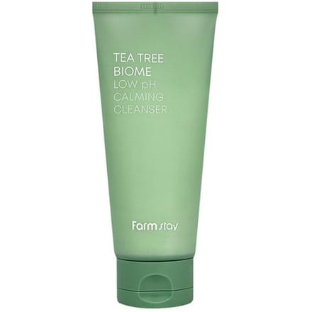 Farm Stay Tea Tree Biome Low pH Calming Cleanser 180ml (3 Options) 1pcs gray