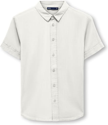 ONLY KOBCHARLIE S/S SHIRT PTM Jongens Overhemd- Maat 164