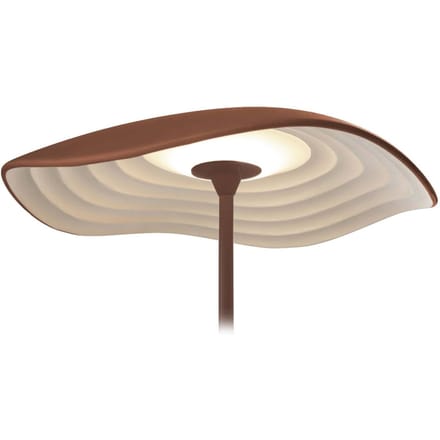 Bover LED tafellamp Valentina M/29, terracotta/wit