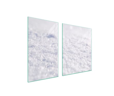 TMK ArtDeko Serie - Snijplank van Glas - 100x52cm - Antibacterieel - Warmtebestendig