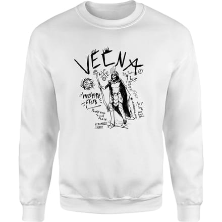 Stranger Things Vecna Tattoo Sweatshirt - Wit - M