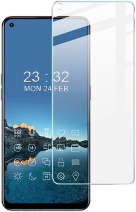 ANTI GLARE Screenprotector Bescherm-Folie geschikt voor Oppo A94