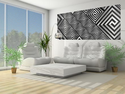 Modern Abstract Pattern Photo Wallcovering