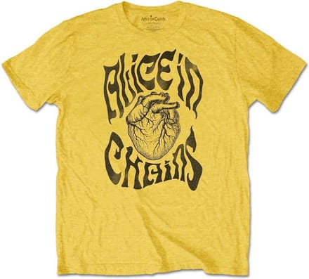 Alice In Chains - Transplant Heren T-shirt - L - Geel