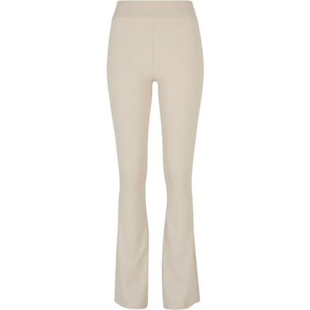 Urban Classics - Recycled High Waist Flared Legging - 5XL - Gebroken wit