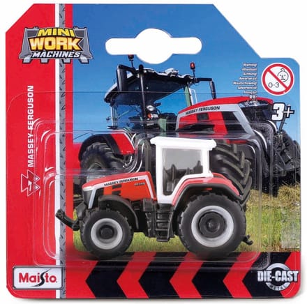 Maisto Massey Ferguson 8S.265 - Modelauto - Schaal 3" - Rood/Wit