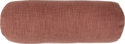 Tiseco Home Studio - Kussen (gevuld) COTTON SLUB - SET/2 - 100% katoen - Bolster - 15x45cm - Rust