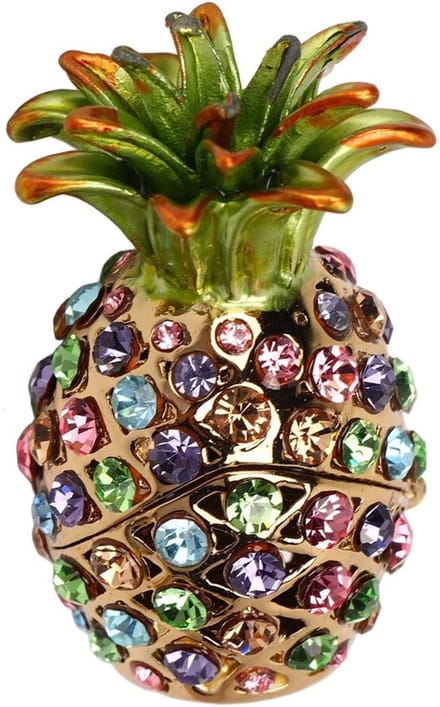Dailygoody - Bling Ananas Trinket Box - Sieradenopslag - Elegante