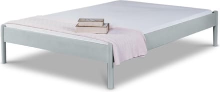 Bed Box Wonen Alice metalen bed Zilver 90x220cm