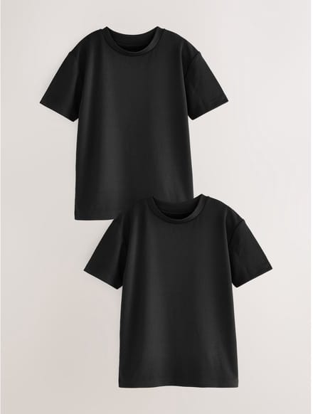 Next - Jongens - Sportshirt - Zwart