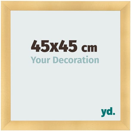 Your Decoration - Fotolijst 45x45 cm - MDF - Goud Mat - Pisa