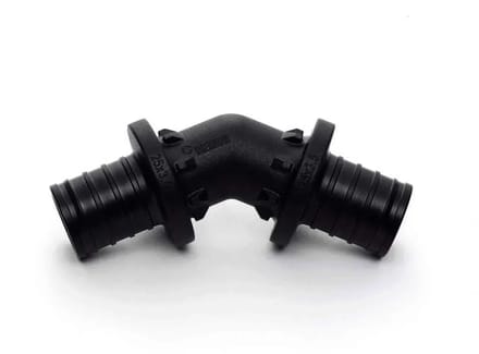 Rehau Rautitan knie 45° 40x40mm PX