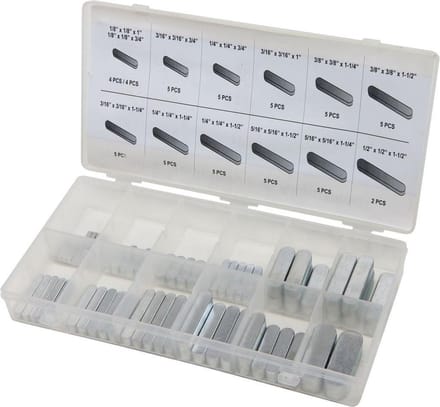 HBM 60-delig Spie Assortiment voor Gereedschapswand