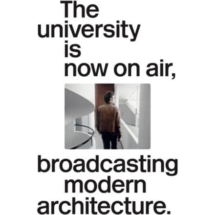 The University Is Now On Air, Broadcasting Modern Architecture - Joaquim Moreno