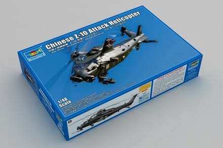 Trumpeter 05820 Chinese Z-10 Attack Helicopter Bouwpakket Schaal 1:48