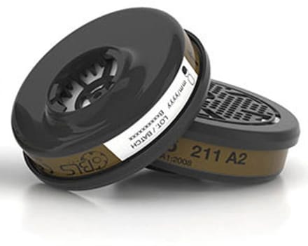 BLS 221 Filter A2P3 met Bajonet aansluiting - 2 stuks