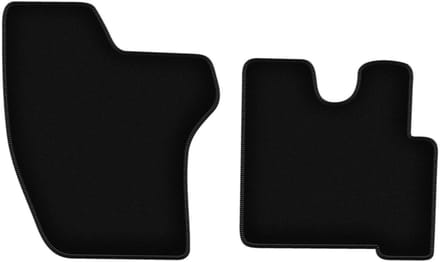 Wielganizator WLG-BASIC - Auto Vloermatten - Zwart - Voor VW LT II - 1996-2006