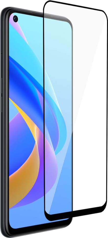 Screenprotector geschikt voor Oppo A76 – Screenprotector geschikt voor Oppo A76 Full Screen Protector Tempered Glass
