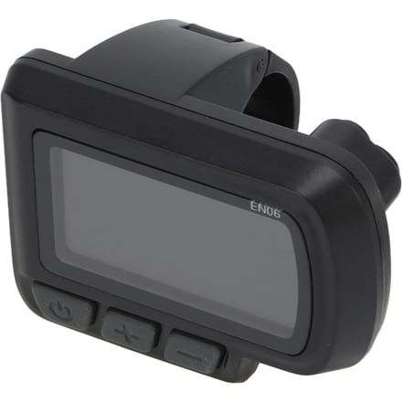 Elektrische Fiets LCD Display Meter Scooter Snelheidsmeter met USB Batterijstatus voor Mountainbike gray