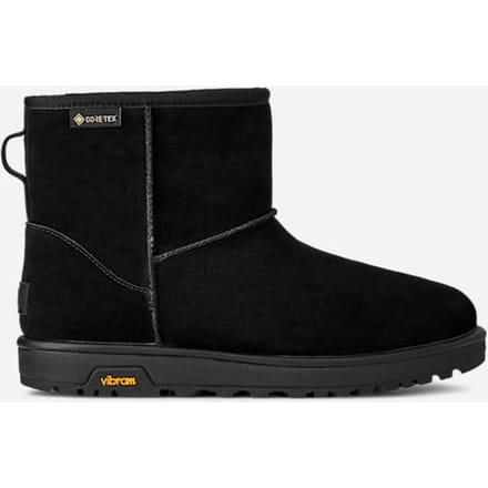 UGG® Classic Mini GTX for Men in Black, Size 11, Suede/Polyester/Wool