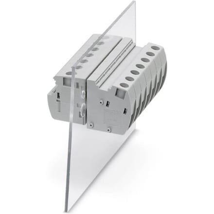 Phoenix Contact 3073335 Doorvoerklem 10.1 mm Schroeven Grijs 50 stuk(s) Piece