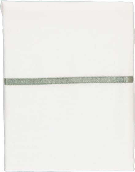 Briljant Baby Wieg Laken met Bies - 75x100 - Groen
