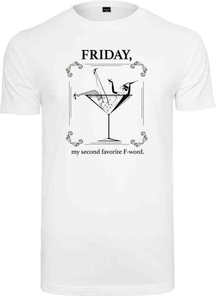 Mister Tee - F-Word Dames T-shirt - S - Wit