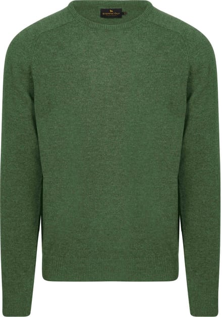 Steppin' Out Trui Lamswol Mid Groen - Maat 3XL - Heren