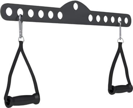 Gorilla Sports Lattrekstang 60 cm - Verstelbaar - Lat pulldown - Incl. handgrepen