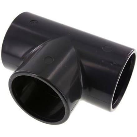 Pvc T-stuk Fitting Socket 90x106mm