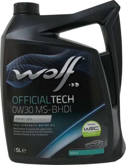 Wolf Officialtech MS BHDI 0W30 - 5L