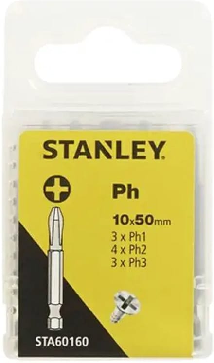 Stanley schroevendraaierbit Philips 10x50mm