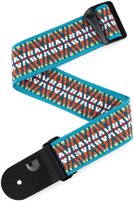 D'Addario 50G09 Geweven Gitaarband Sunset Hootenanny