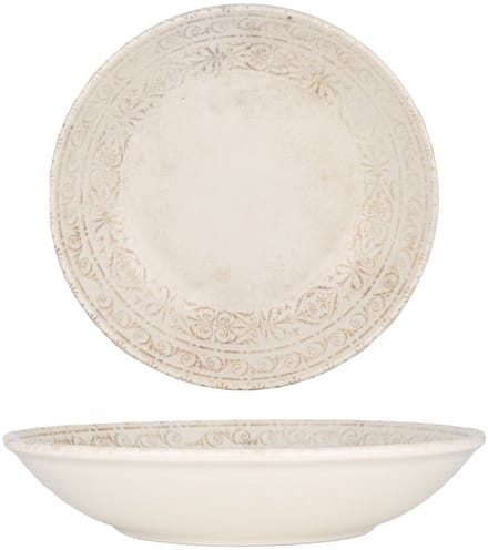 By Bone Diepbord - Antico - Porselein - 25 cm (1300cc) - set van 6