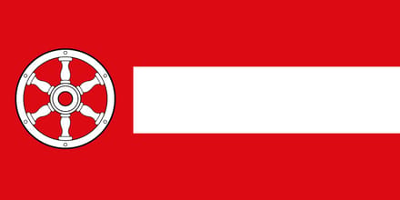 Vlag Erfurt 100x150cm