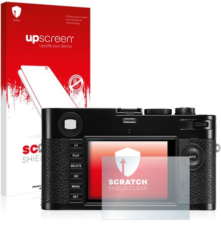 upscreen - Screenprotector voor Leica M (Typ 240) - Folie Beschermfolie transparant