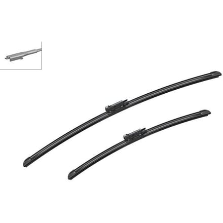Wisserblad BOSCH Aerotwin 3 397 014 939, 650/475mm, Voor, 2 Stuk