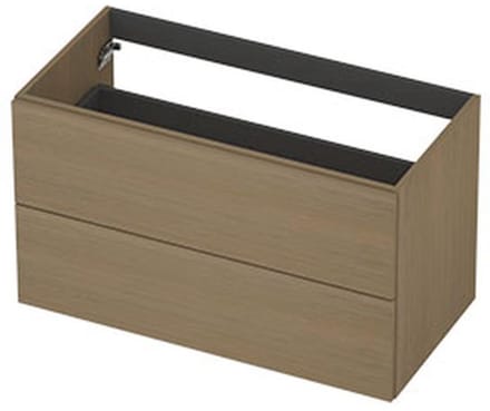 INK - Onderkast 2L Decor Softclose Tbv Greep - 900x450x520 Mm - Olijf Eiken