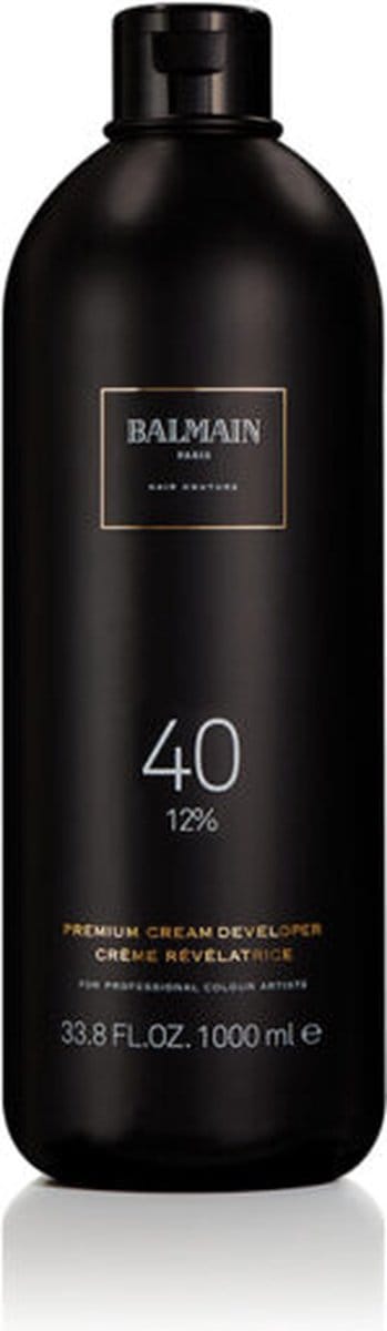 Balmain Professionnel, Couleurs, Developer, Hair Oxidant Cream, 12%, 40 vol, 1000 ml