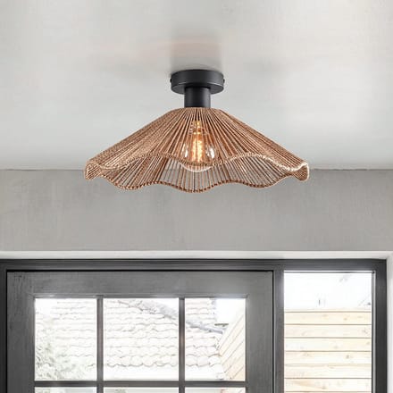 LumenXL - Plafondlamp van touw Ø40 cm - Carta