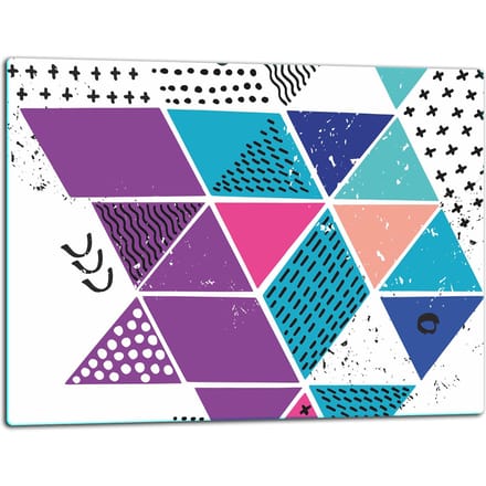 TMK ArtDeko Serie - Snijplank - Glas - Mozaïek - 52x40cm