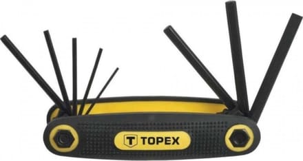Inbussleutel set -1.5mm tot 6mm - 8-delig - CrV staal
