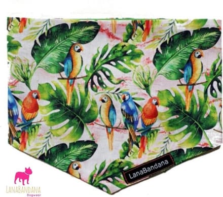Knoopbandana | Jungle Parrot maat S