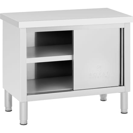 RVS werkkast - ECO - 100 x 50 cm - 285 kg - Royal Catering RCAT-100/50-WT