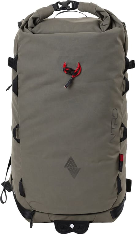NITRO Toeristische rugzak Rugzak Splitpack 30 22L Waxed Lizard Grijs