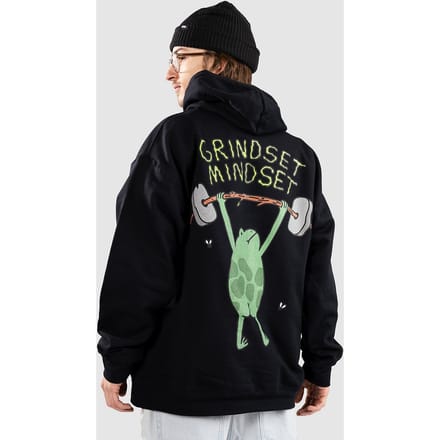 A.LAB Grindset Mindset Hoodie zwart