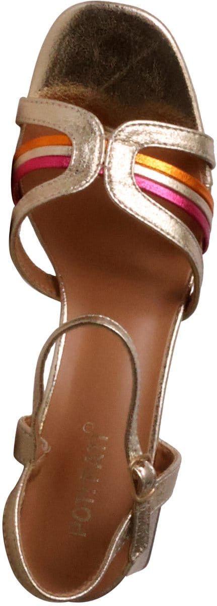 Sandalen met hak
