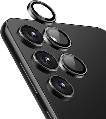 Camera Screenprotector geschikt voor Samsung Galaxy S25 - Volledig Dekkend Glas Screen Protector