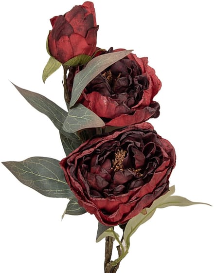 Clayre & Eef Kunstbloem 72 cm Rood Kunststof